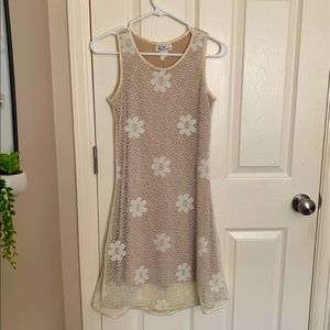 Vintage floral dress M